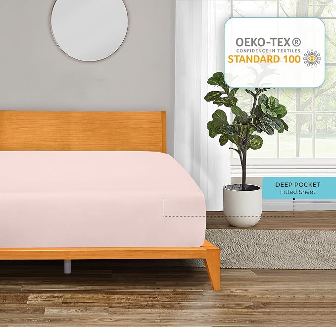 Royale Linens Fitted Sheet Twin XL - Image 7
