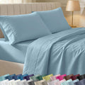 California Design Den Soft 100% Cotton Bed Sheets Twin Size Set, 400 Thread by CaliforniaDesignDen