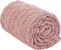 Knitted Weighted Blanket Adult, No Beads Heavy Blanket 48” x 72'' 15lbs by Unknown
