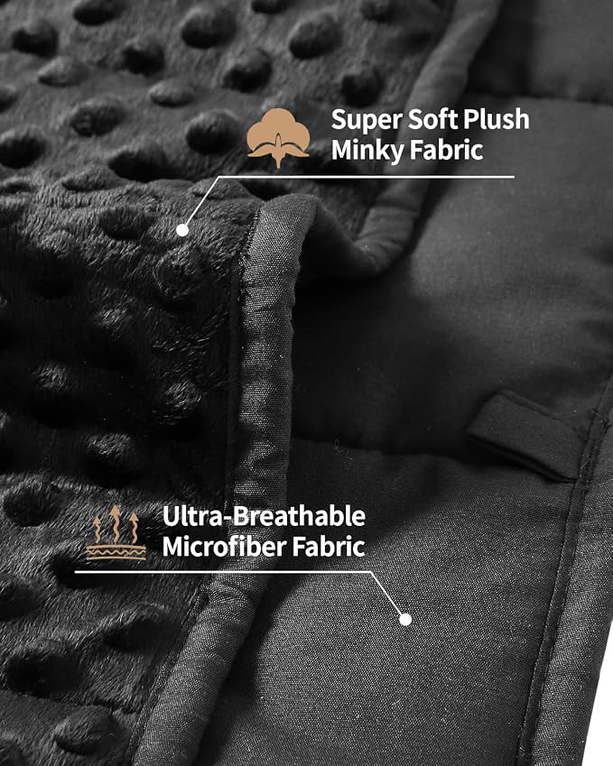 Mr. Sandman Weighted Blanket for Adults, Heavy Blanket for Woman, Man - Image 4