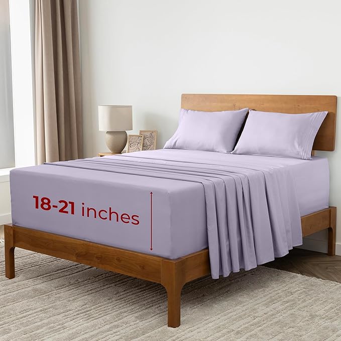 Mellanni Extra Deep California King Sheets by Mellanni