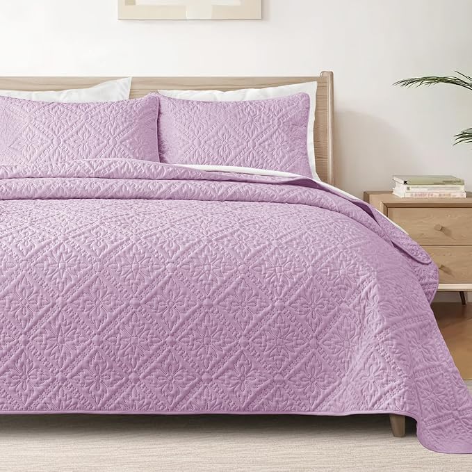 Exclusivo Mezcla Queen Quilt Bedding Set, Lightweight Soft Bedspreads Coverlets by ExclusivoMezcla