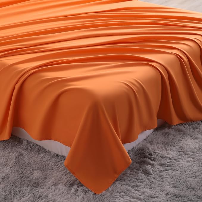 NTBAY Twin Extra-Long Flat Sheet Only - Image 7