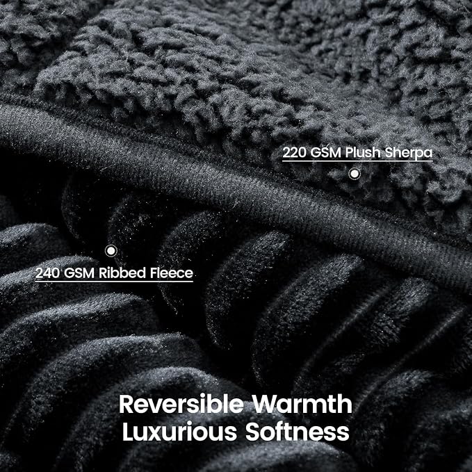 Sherpa Fleece Adult Weighted Blanket 20lbs - Image 3