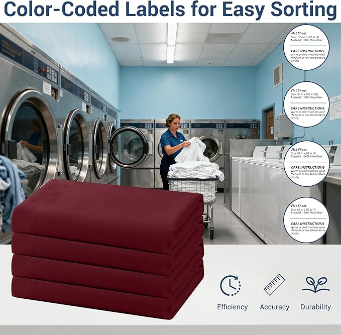 Full Flat Sheet Only, 1 Pack Top Bed Sheets, Soft Breathable Brushed Microfiber - Image 4