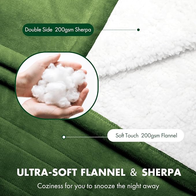 Heated Blanket Queen 84" x 90" - Image 3