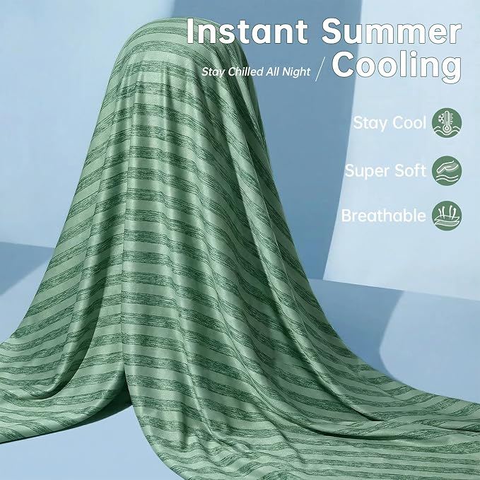 Guohaoi Cooling Throw Blanket for Hot Sleepers, Arc-Chill Q-Max >0.5 Cool Fiber - Image 3
