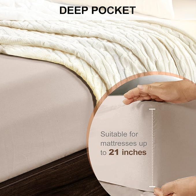 FreshCulture Queen Fitted Sheet Only - Image 4
