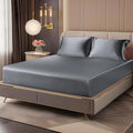 BEDELITE Satin Fitted Sheet and Pillowcases Set, Soft Similar to Silk Bottom by BEDELITE