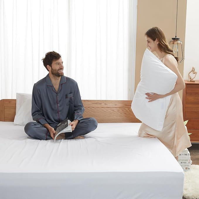 Sunflower Full Fitted Sheet, 1-Piece Deep Pocket Fitted Bottom Sheet 16" - Image 8