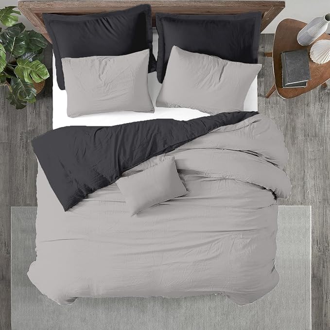 Kotton Culture 3 Pc Twin Size Duvet Cover Set- 100% Egyptian Cotton 600 TC by KottonCulture