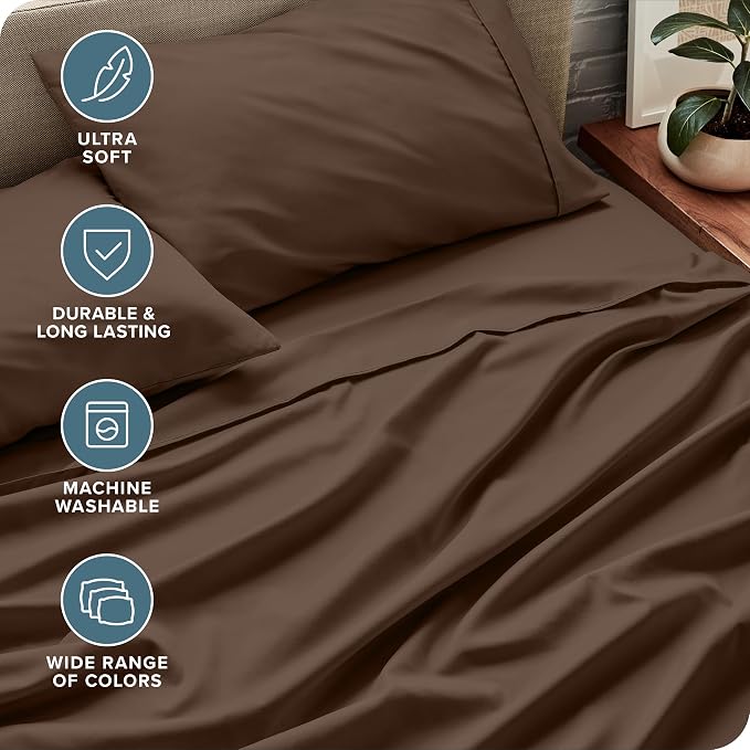 Bare Home Split King Sheet Set - Image 5