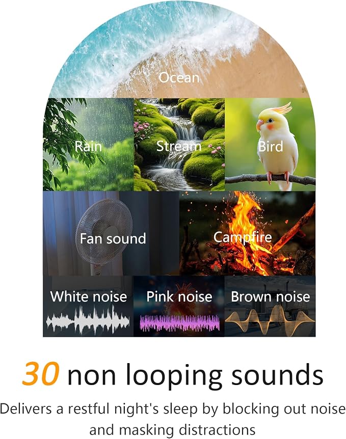 Sunrise Alarm Clock with Noise Machine: Digital Alarm Clock - Image 7