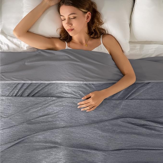 Topcee Cooling Blanket for Sweats Absorbs Heat to Keep Adults Cool on Warm by Topcee%E2%80%94ForYourGoodSleep