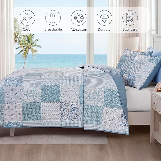CASAAGUSTO Twin Quilt Set - Image 4