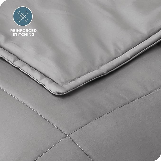 Bare Home Weighted Blanket All-Natural 100% Cotton - Image 7