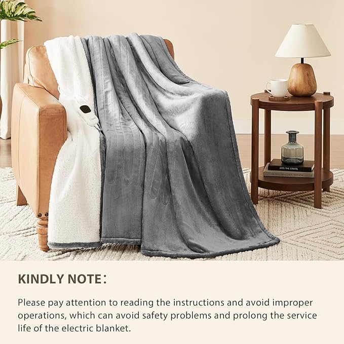 Homemate Electric Heated Blanket King Size - Image 7