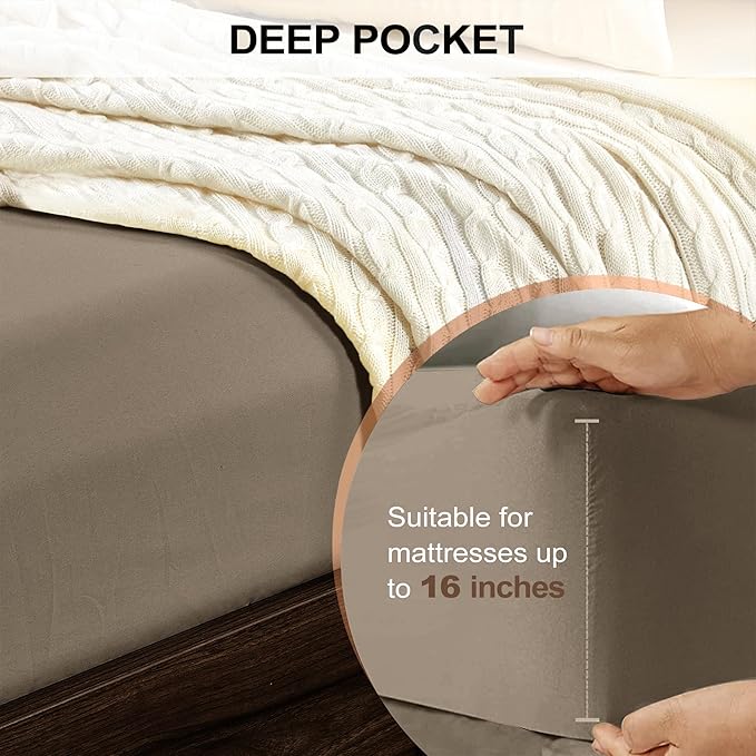 FreshCulture Queen Fitted Sheet - Image 4