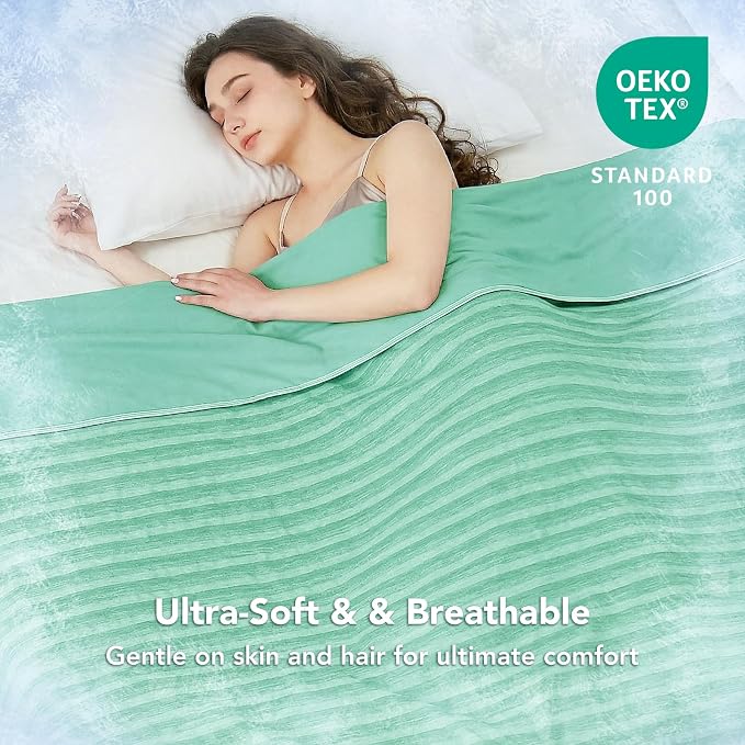 GOHERO Cooling Blanket Throw- 50"x60" Summer Cooling Throw Blanket - Image 2