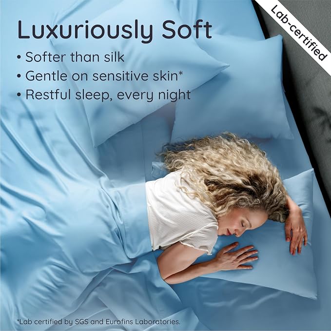 Bambaw 6pcs Set of 100% Viscose Derived from Bamboo Sheets - Image 4
