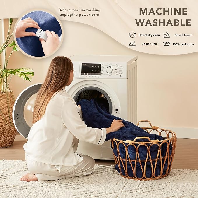 Homemate Heated Blanket Electric Throw - Image 7