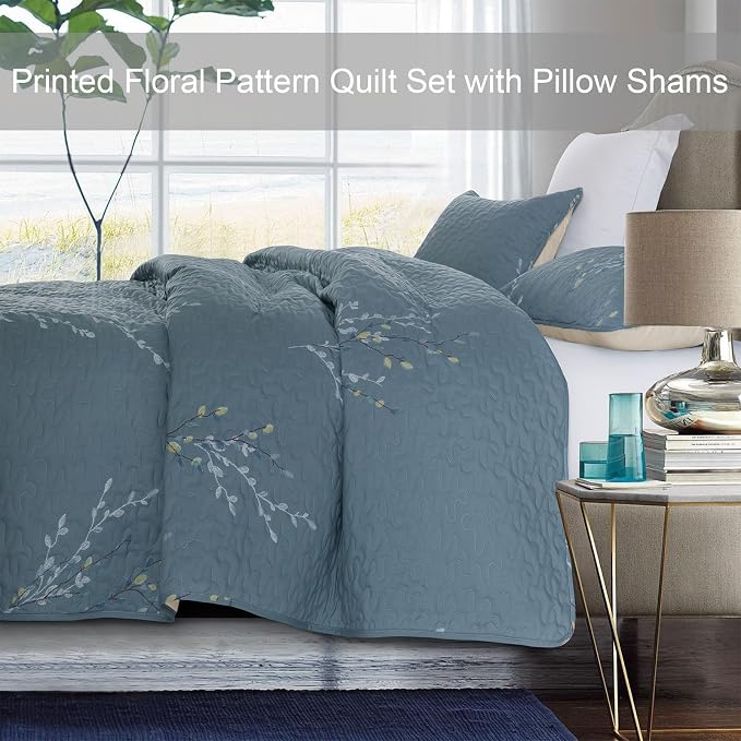 Exclusivo Mezcla Reversible Boho Quilts King Size - Image 2