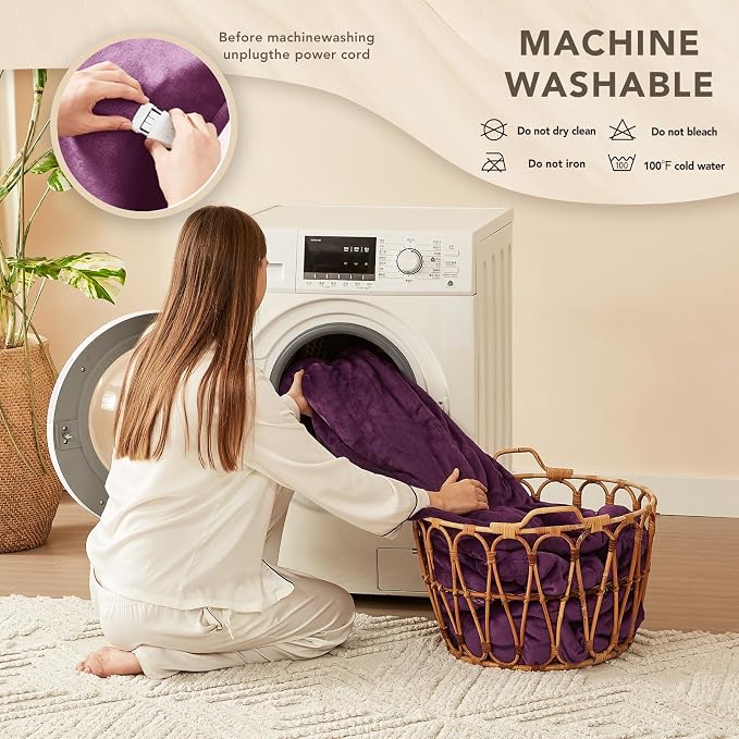 Homemate Heated Blanket Electric Throw - Image 7