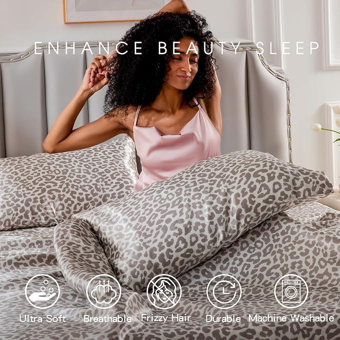 FreshCulture Satin Sheets Full Size - Image 7