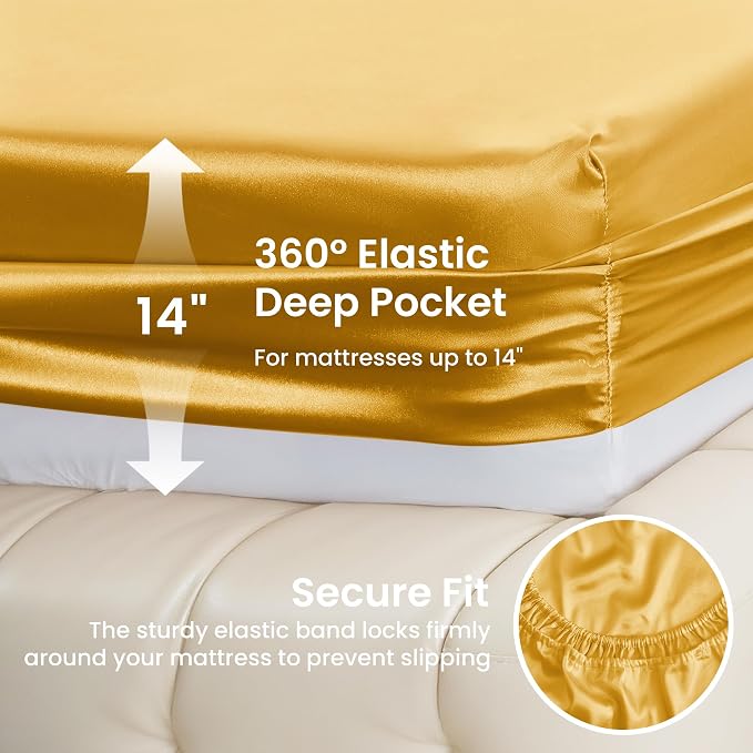 Love's cabin Satin King Sheet Sets - Image 4