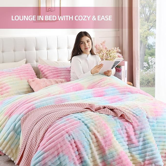 Smoofy Fluffy Twin Comforter Sets 2 Pieces - Image 6