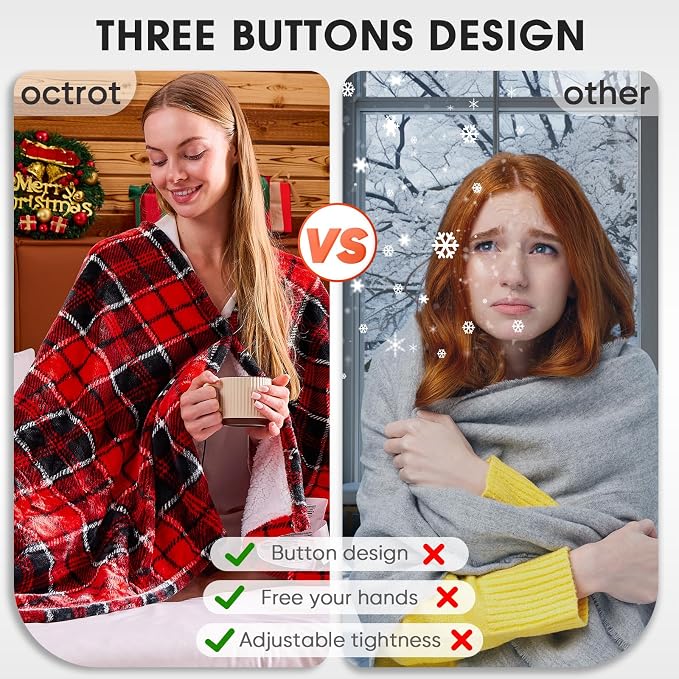 Heated Electric Blanket Twin Size, 62X84 Heating Blanket, Fast Heating Washable - Image 7