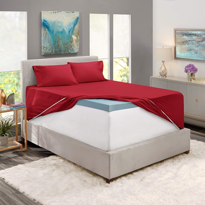 Hearth & Harbor Extra Deep Pocket Queen Sheets Sets - Image 5