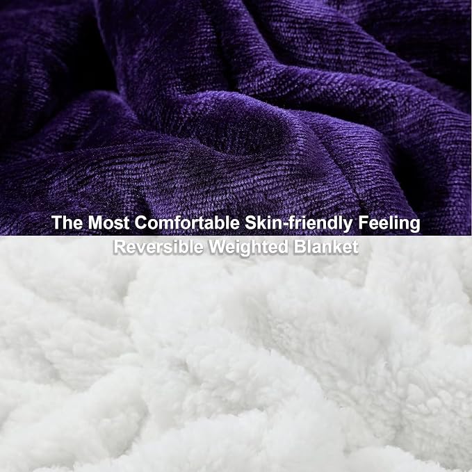 Alomidds Weighted Blanket Queen Size 15lbs 60 x 80 inches, Adult Weighted - Image 2