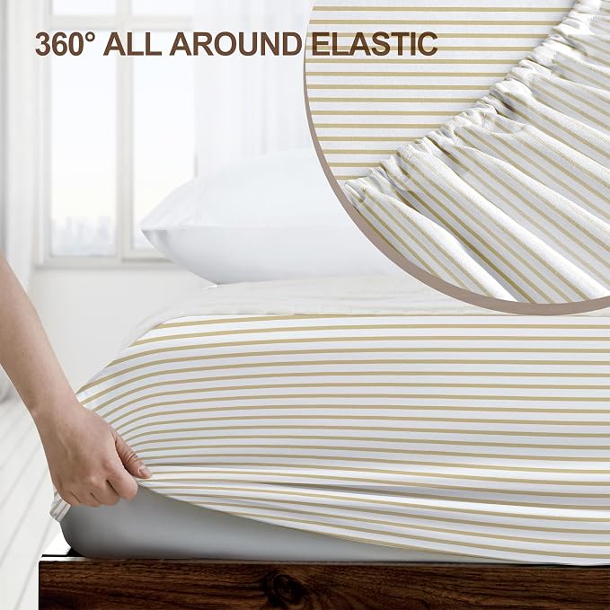 FreshCulture California King Fitted Sheet Only - Image 3