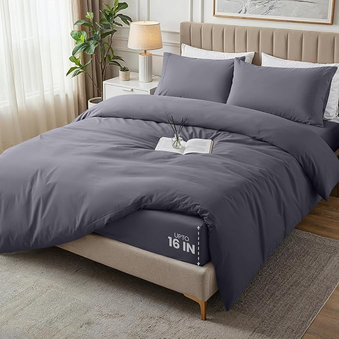 Utopia Bedding Duvet Cover Queen by UTOPIABEDDING
