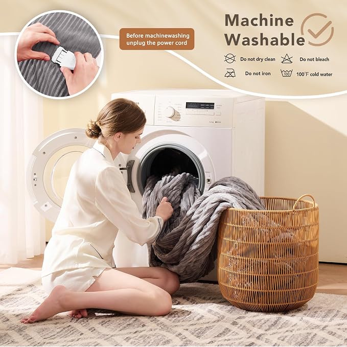 Homemate Electric Heated Blanket King Size - Image 7