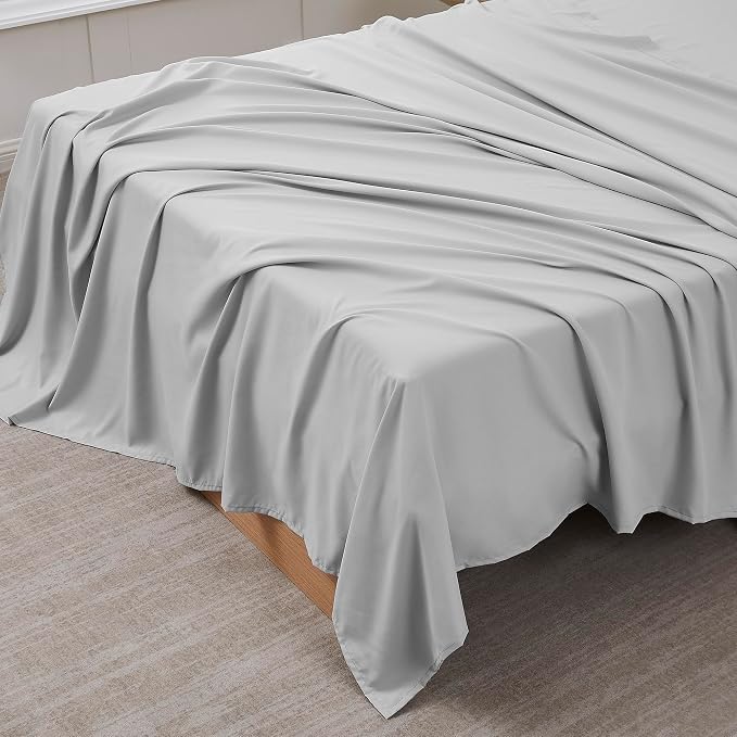 King Size Flat Sheet Only by SweetHomeCollection