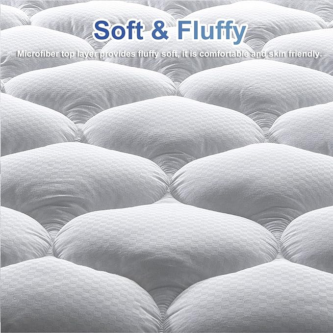MATBEBY California King Mattress Pad - Image 2