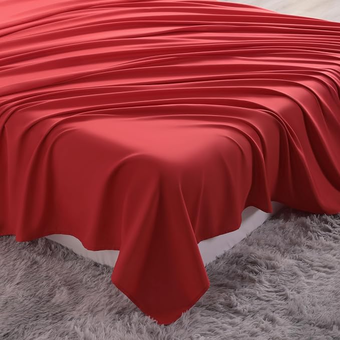 NTBAY Twin Extra-Long Flat Sheet Only - Image 7