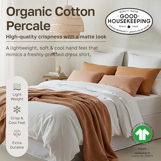 California Design Den Striped Twin Sheets Set - Image 3