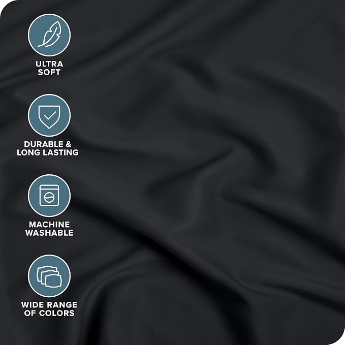 Bare Home 2-Pack Fitted Bottom Sheets Twin - Image 2