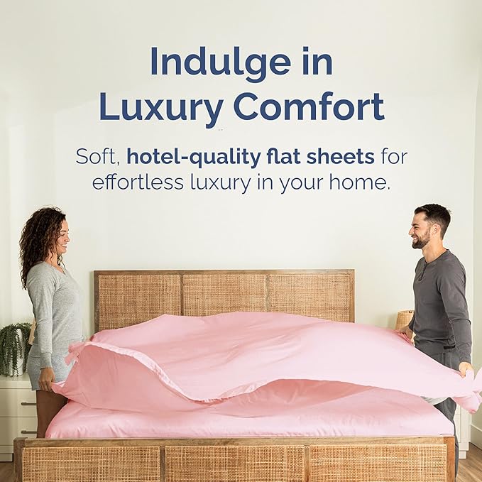 Twin XL Size Flat Sheet - Image 2