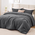Love's cabin Dark Grey Twin/Twin XL Comforter Set, 2-Piece Prewashed Bed Set by Lovescabin