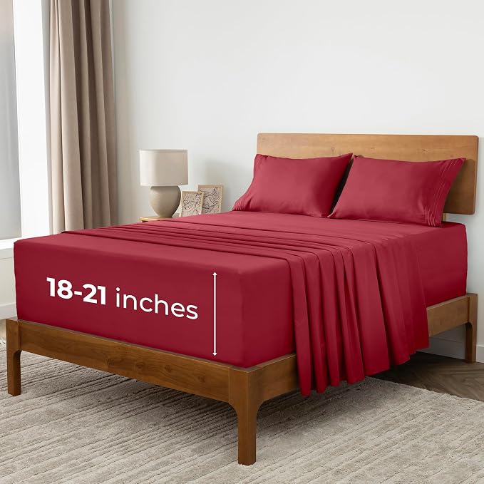 Mellanni Extra Deep Full Sheets by Mellanni