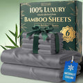 DECOLURE 100% Viscose Derived from Bamboo Sheets Queen Size by DECOLURE