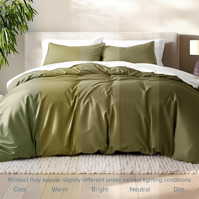 Bare Home Bedding Duvet Cover Queen Size - Image 8