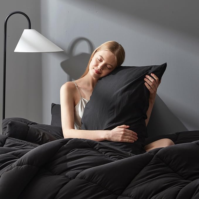 DOWNCOOL California King Comforter Set -All Season Bedding Comforters Sets - Image 3