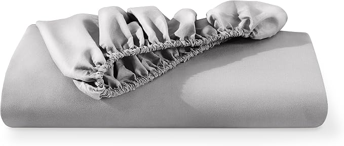 Bare Home Fitted Bottom Sheet Short Queen Size - Image 7