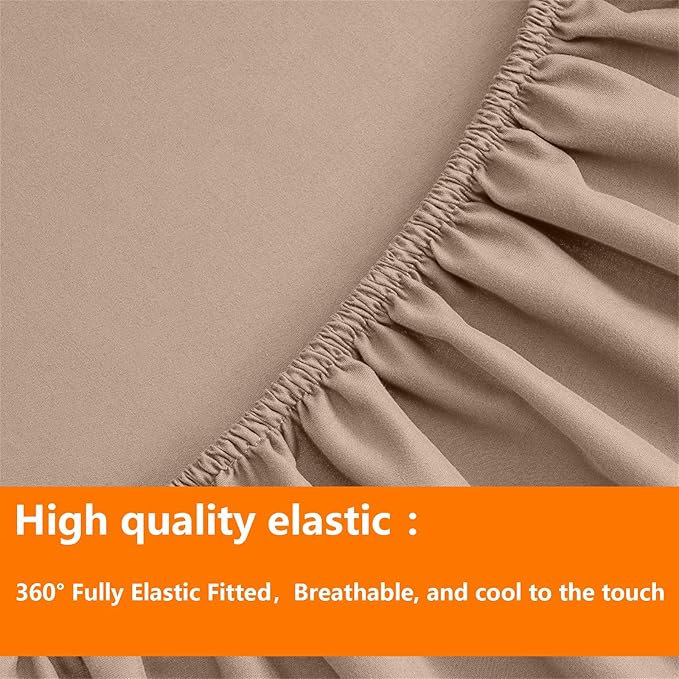 TAIMIT Beige King Size Comforter Set - Image 6
