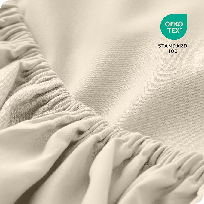 Bare Home 5-Pack Fitted Bottom Sheets Twin - Image 5